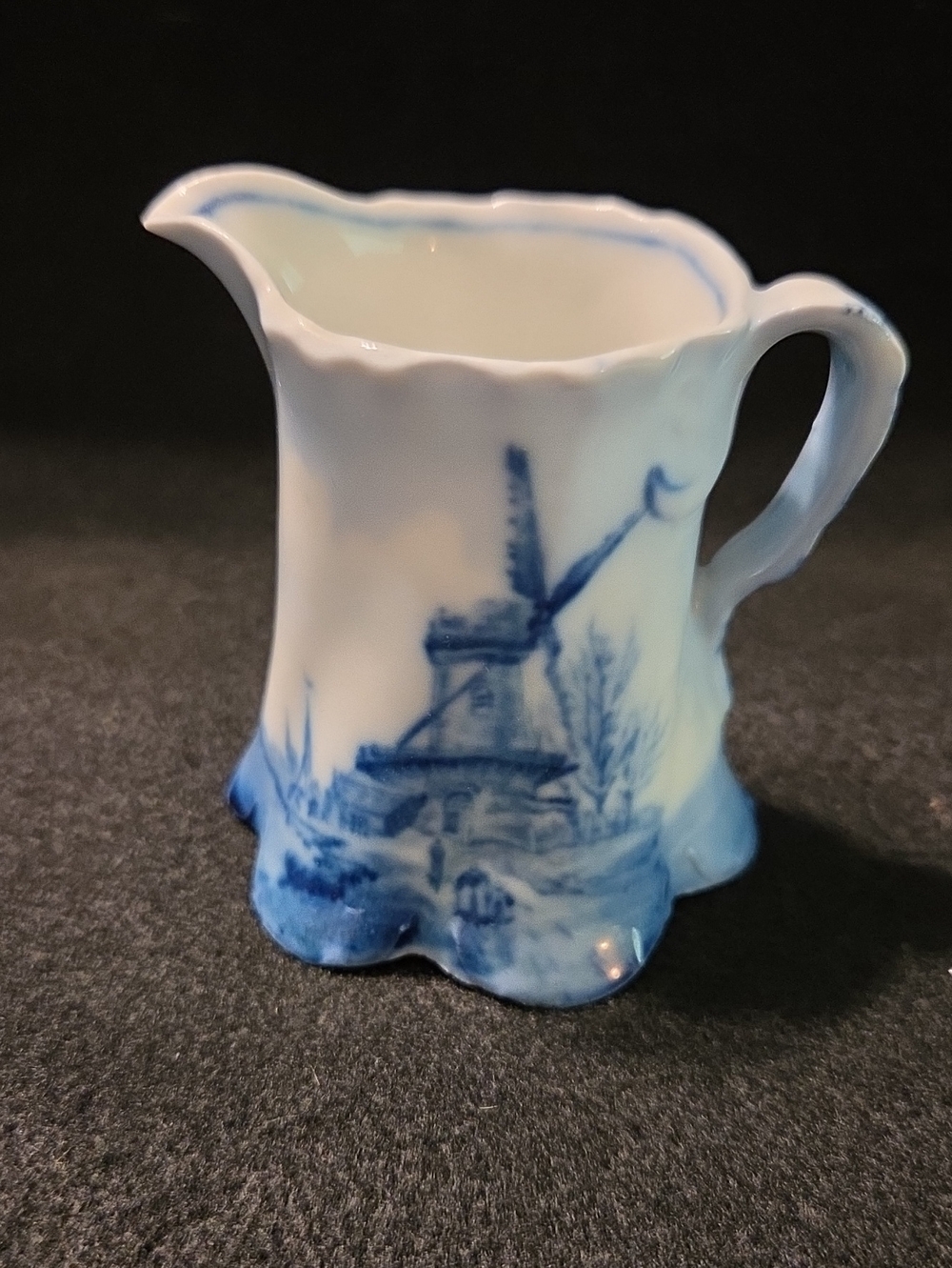 Antique Rosenthal DELFT VERSAILLES Porcelain Blue And White Creamer